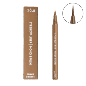 ZOLA Liner Pisak do brwi Jasny brąz Mono brush