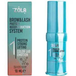 ZOLA Color Lab EMOTION Preparat do laminacji brwi i rzęs Krok 1 Protein Strong 10 ml
