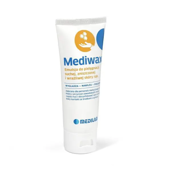 Medilab Mediwax Pielędnacyjny Krem ochronny do rąk 75 ml