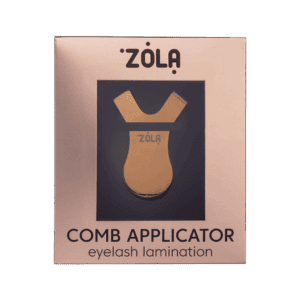ZOLA grzebyk metalowy do laminacji Metal Comb Gold