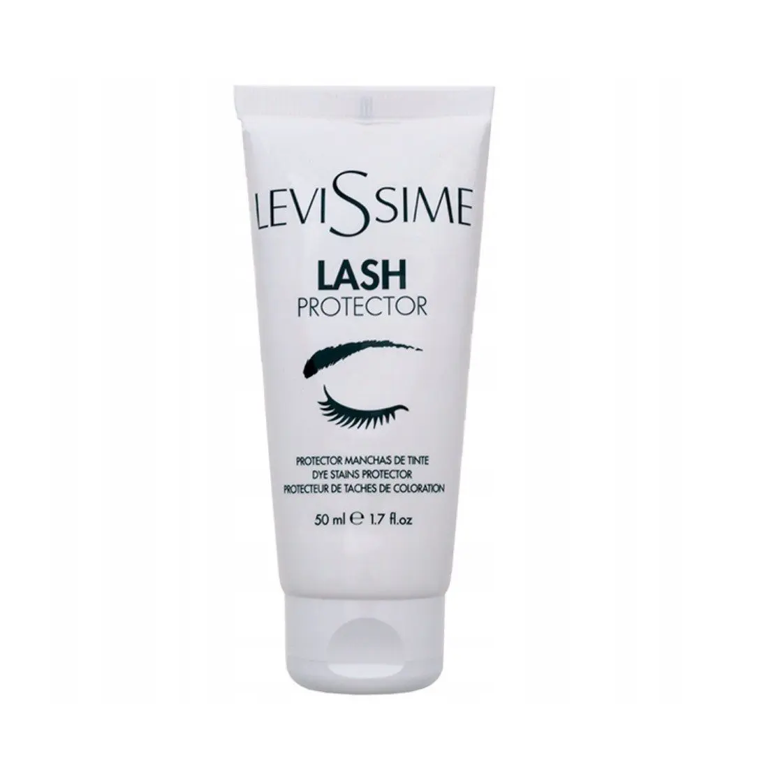 99f0a332a7bbc5e45fe53ac50f378821.jpg Levissime LASH PROTECTOR krem ochronny do rzęs 50 ml - obrazek 1