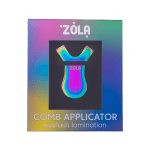 ZOLA grzebyk do laminacji metalowy Metal Comb Rainbow - obrazek 2