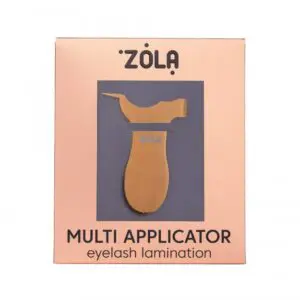 ZOLA grzebyk do laminacji metalowy MULTI Gold