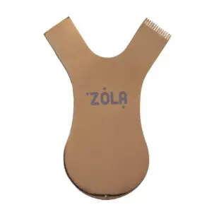 ZOLA grzebyk metalowy do laminacji Metal Comb Gold