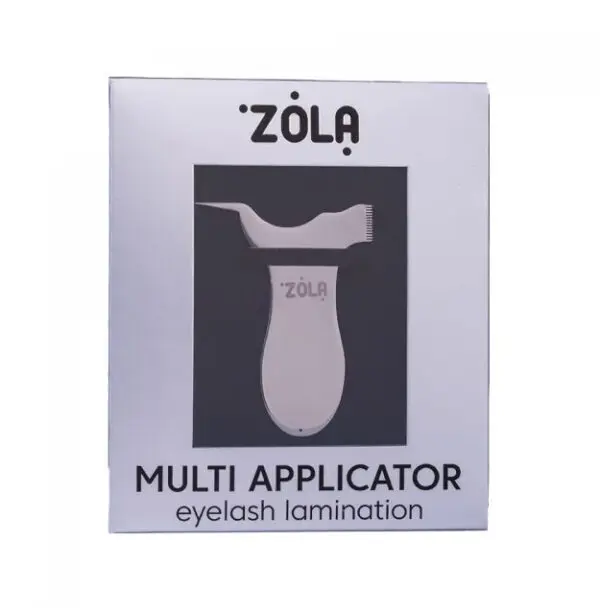 ZOLA grzebyk do laminacji metalowy MULTI Silver - obrazek 2