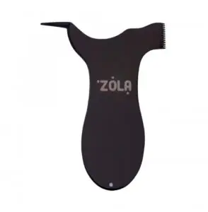 ZOLA grzebyk metalowy do laminacji MULTI Black