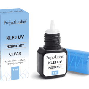 ProjectLashes Klej do przedłużania UV Transparentny Clear 3 ml