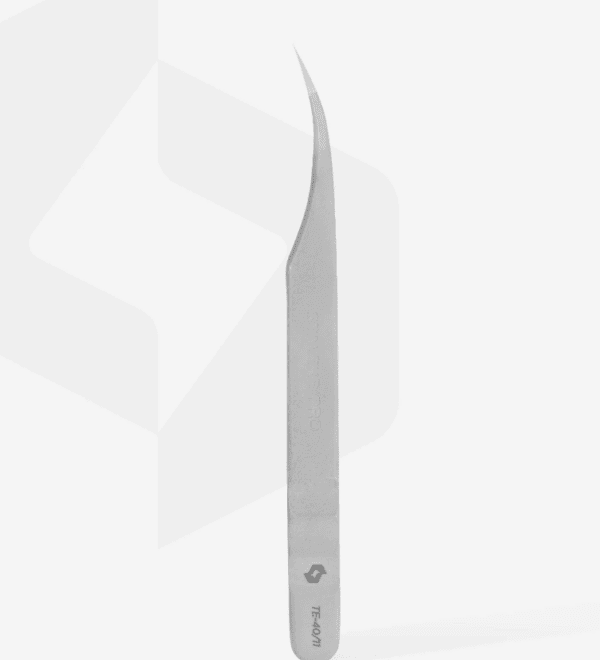 STALEKS Pęseta do Rzęs EXPERT 40 TYPE 11 (wygięta) - obrazek 3