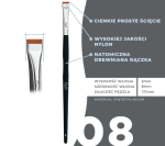 OkO Pędzel Prosty Krótki 08 Black - obrazek 3