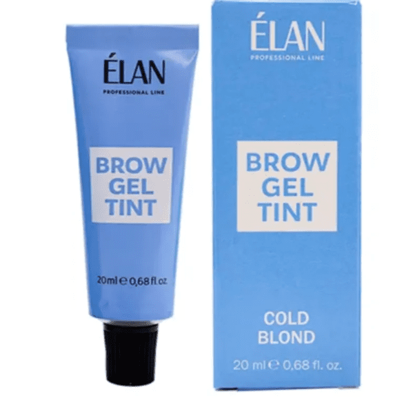 6f66953e9901e47b0b39932194ebedc1.png ELAN Brow Gel Tint Farba do Brwi COLD BLOND 20 ml - obrazek 1