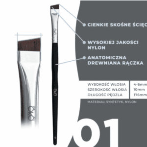 OkO Pędzel Duży Skośny 01 Black