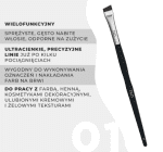 OkO Pędzel Duży Skośny 01 Black - obrazek 3