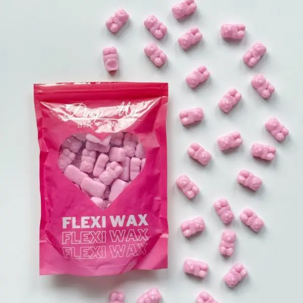 Pimp My Brows Flexi Wax Wosk do depilacji Różowy 500 g - obrazek 2