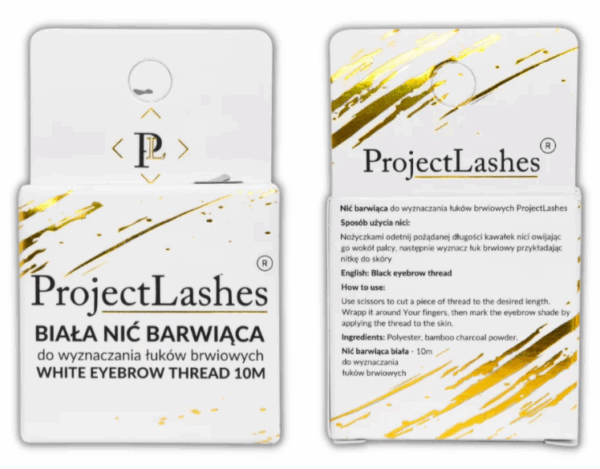 ProjectLashes Nić Barwiąca Biała 10 m - obrazek 2