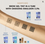 ELAN Brow Gel Tint Farba do Brwi COLD BLOND 20 ml - obrazek 4