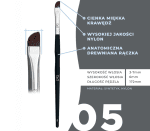 OkO Pędzel Miękki Ścięty 05 Black - obrazek 2