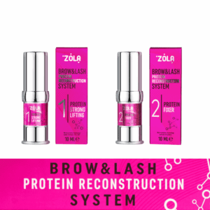 ZOLA Lami PROTEIN Pink Zestaw Krok 01+02 2x10 ml