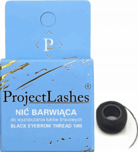 ProjectLashes Nić Barwiąca Czarna 10 m