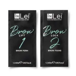 InLei Zestaw do Laminacji Brwi w Saszetkach 2 x 1,2 ml