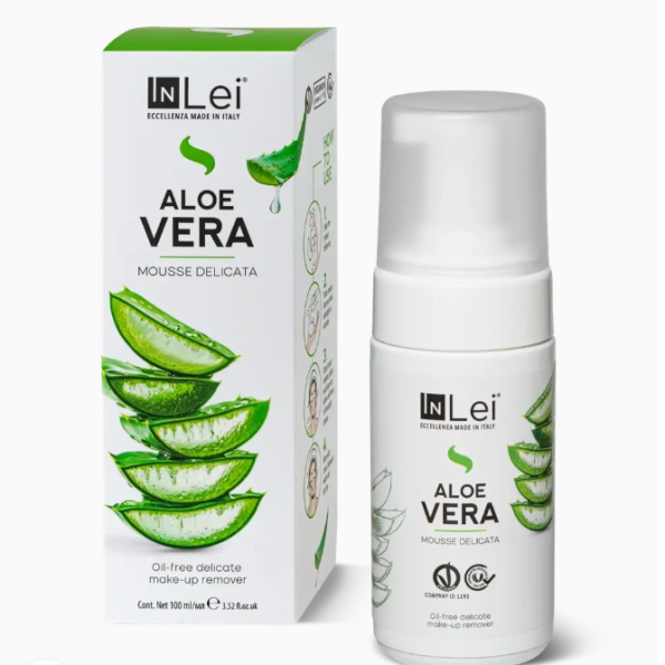 InLei® Mousse ALOE VERA Delikatna Pianka do Mycia i Demakijażu 100 ml