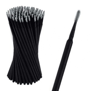 MIOKA Szczoteczki Micro Brush Czarny 100 szt
