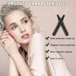 Nano szczoteczki do brwi Black 2 szt