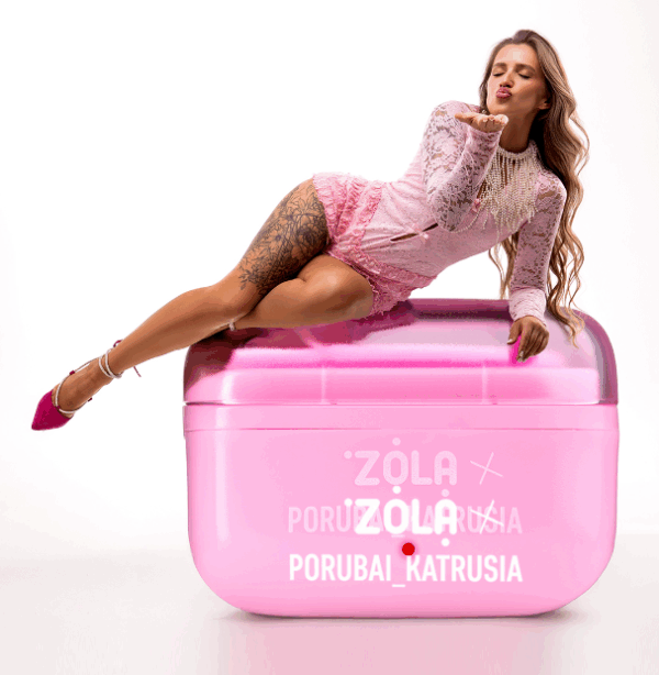 ZOLA x Porubai Podgrzewacz do Wosku MINI Jasnoróżowy - obrazek 5