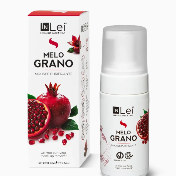 InLei® Mousse MELOGRANO Delikatna Pianka do Mycia i Demakijażu 100 ml