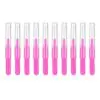 Nano szczoteczki do brwi i rzęs Light Pink 10 szt