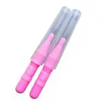 Nano szczoteczki do brwi i rzęs Light Pink 10 szt