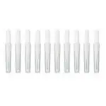 Nano szczoteczki do brwi i rzęs White 10 szt