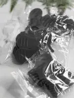 Aplikator Plastikowy Grzebyk do Lami Rzęs Czarny 1 szt