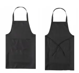Fartuch Czarny Rozmiar Uniwersalny