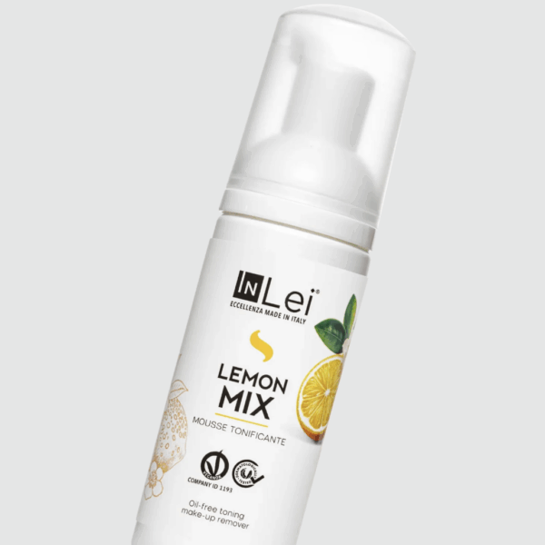 Inlei® Mousse ”LEMON MIX” – delikatna pianka do mycia i demakijażu