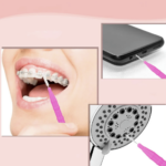 Nano szczoteczki do brwi i rzęs Light Pink 10 szt