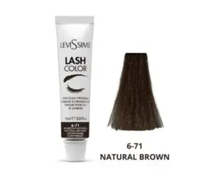 Levissime Lash Color Farba do Brwi i Rzęs Naturalny Brązowy 6-71 15 ml