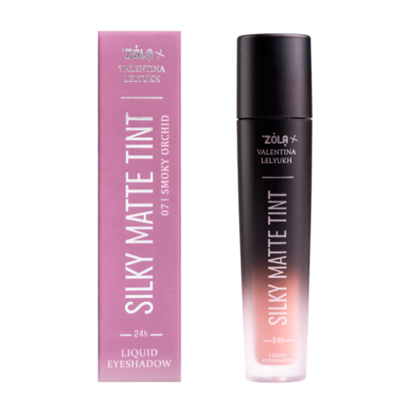 ZOLA Silky Matte Tint Płynne Cienie do Powiek 07 Smoky Orchid 5 ml