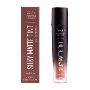 ZOLA Silky Matte Tint Płynne Cienie do Powiek 06 Espresso 5 ml