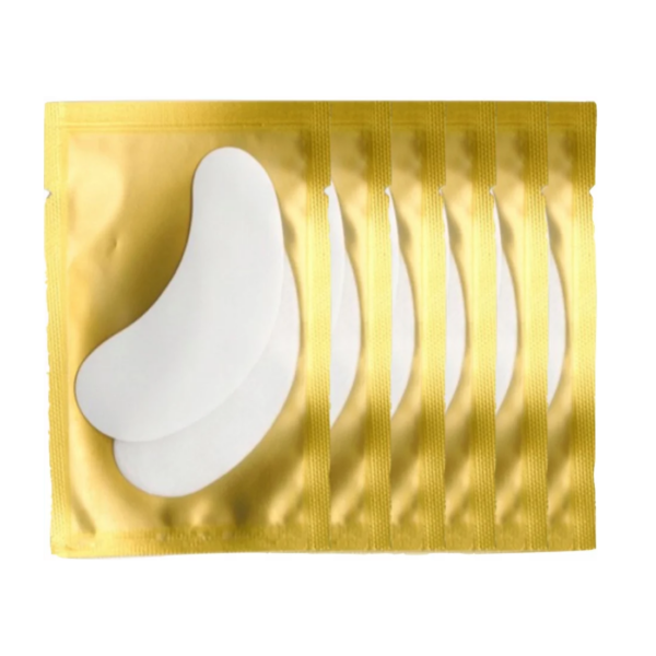 ProjectLashes Płatki pod oczy do przedłużania Aloes Zestaw 10 Saszetek (10 Par)