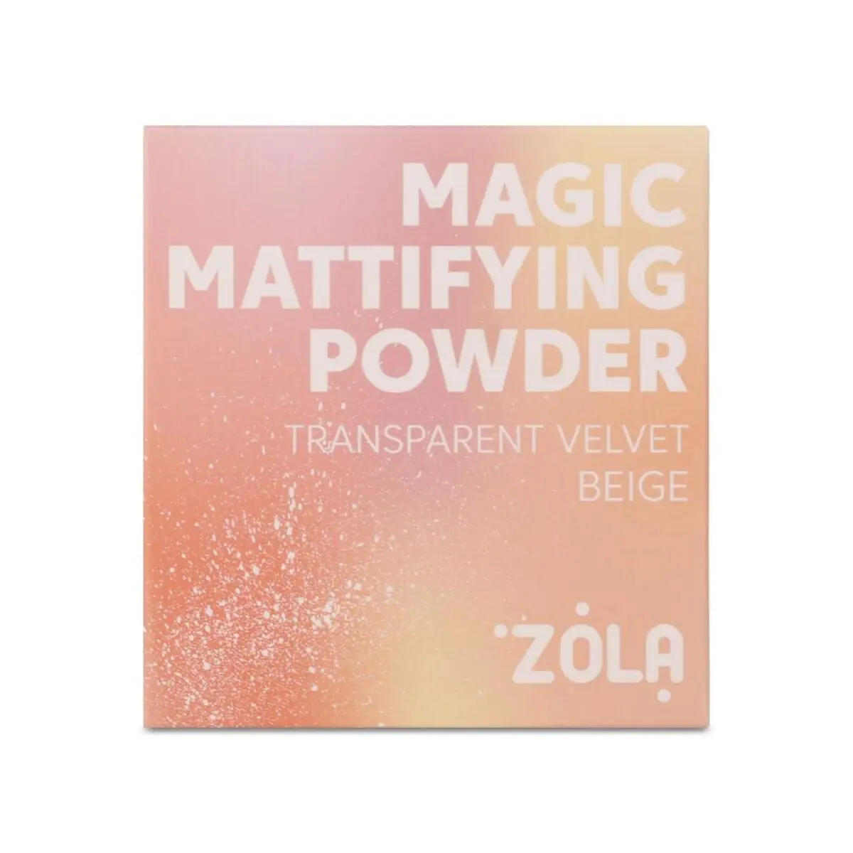 ZOLA Magic Mattifying Powder Puder Matujący BEIGE 5 g - obrazek 4