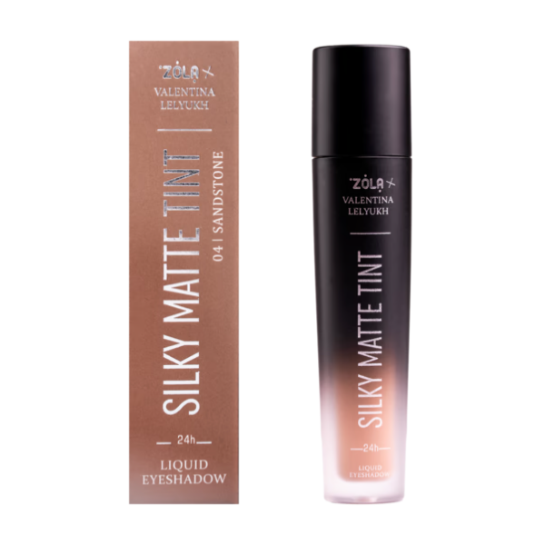 ZOLA Silky Matte Tint Płynne Cienie do Powiek 04 Sandstone 5 ml