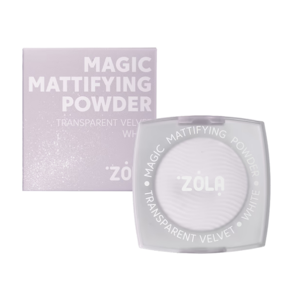 ZOLA Magic Mattifying Powder Puder Matujący WHITE 5 g