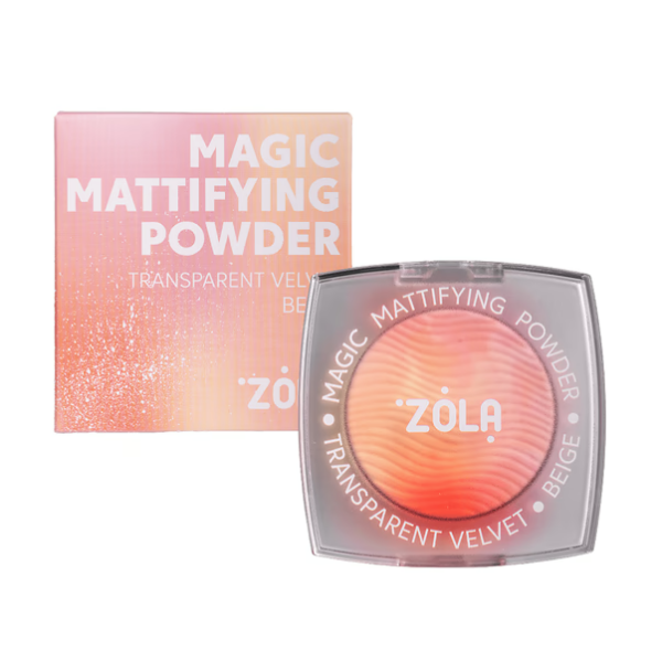 ZOLA Magic Mattifying Powder Puder Matujący BEIGE 5 g