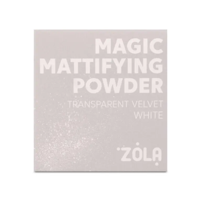 ZOLA Magic Mattifying Powder Puder Matujący WHITE 5 g - obrazek 5