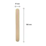 STALEKS PRO Drewniane Szpatułki do Depilacji EXPERT 150 mm x 17 mm 100 szt - obrazek 4