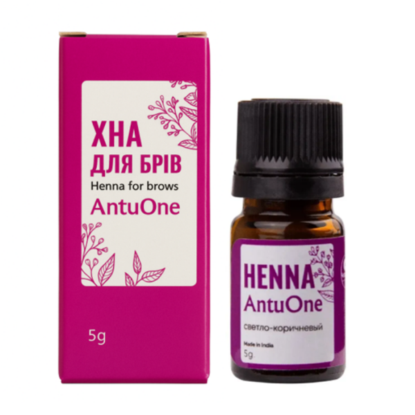 AntuOne Henna 01 Jasny Brąz 5 g Szkłana butelka