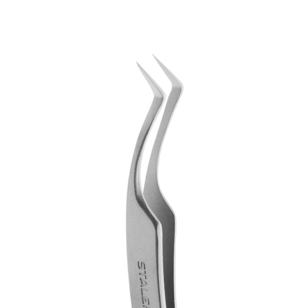 STALEKS Pęseta do Rzęs EXPERT 41 TYPE 2 (w kształcie litery L, 40`)