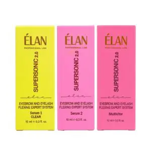 ELAN SUPERSONIC 2.0 Zestaw do Laminacji brwi i rzęs 3 x 10 ml
