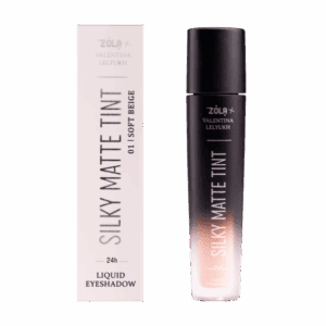 ZOLA Silky Matte Tint Płynne Cienie do Powiek 01 Soft Beige 5 ml