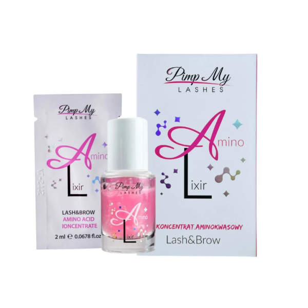 Pimp My Lashes Aminolixir regenerujący koncentrat aminokwasowy do brwi i rzęs, 2 ml saszetka